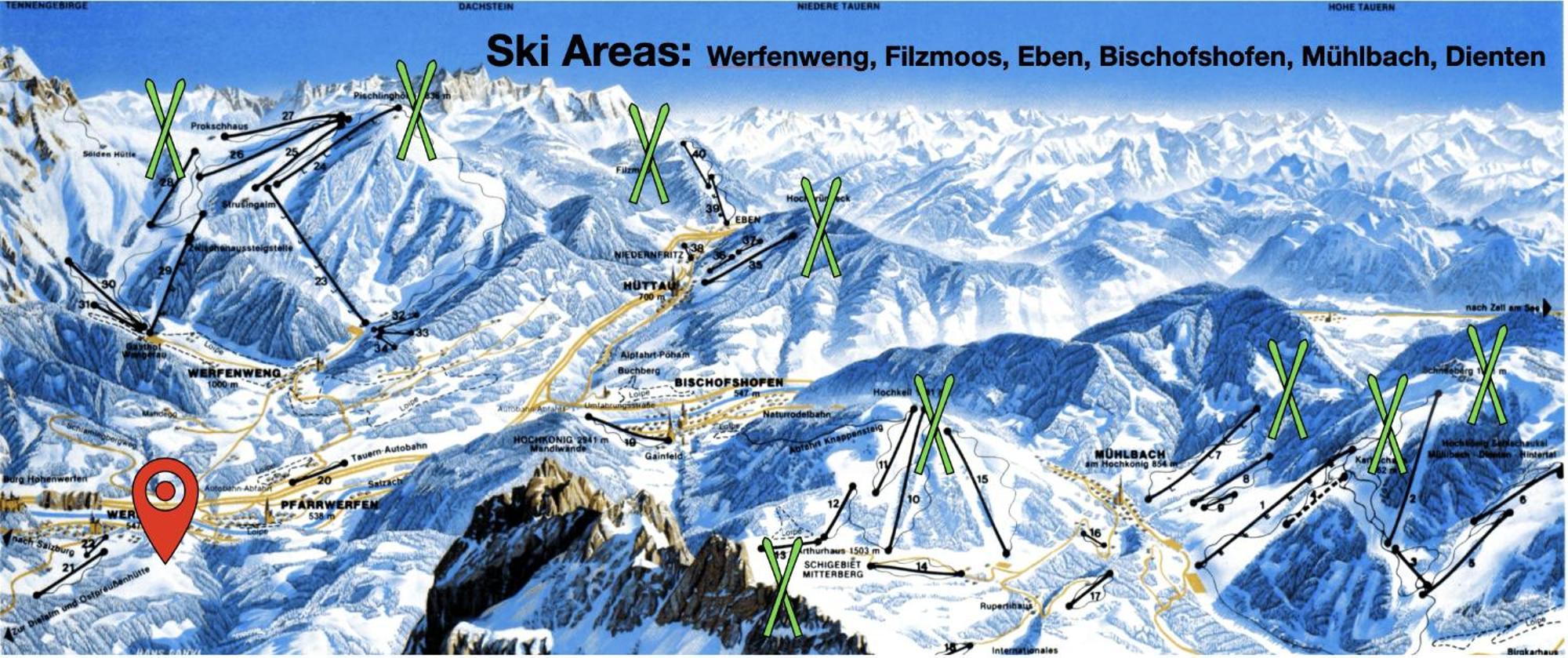 Mountain Residence Riesgut Werfen Eksteriør bilde